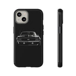 1969 Camaro Black Restomod Front Tough Phone Case Cover Gift