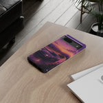 Sunset Skyline R34 Car Phone Case | Tough Phone Case