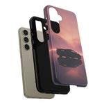 C8 Corvette Silhouette Pastel Horizon Case