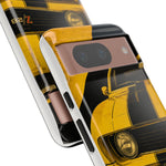 Z28 Yellow Camaro Retro Poster Tough Phone Case