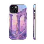 Roman Ruins Pastel Sky Vaporwave Art Tough Phone Case