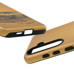 Antique Gold Fairlady Z Phone Case, Classic JDM Tough Cover