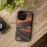 Datsun 240Z Classic JDM Sports Car Sunset Art Tough Phone Case