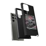 R34 Skyline GT-R Sakura Mountain JDM Tough Phone Case Gift