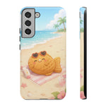 Taiyaki Beach Day Kawaii Tough Phone Case