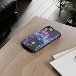 Skyline GT-R Tokyo Rain JDM Night Art Tough Phone Case
