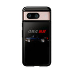 Chevy 1500 454 SS Sport Truck Phone Case Featuring Pickup Side Profile