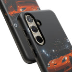 Orange C6 Neon Car Meet Tough Phone Case