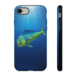 Mahi Mahi Underwater Phone Case, Sunbeam Open Water Cover, Gift