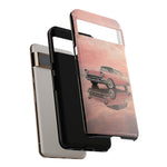 1957 Chevy Bel Air Blush Cream Tough Phone Case for Classic Car Fans