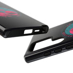 Great Dream Wave Circular Badge Vaporwave Phone Case – Japanese Aesthetic