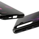 Melancholy Data Poster Phone Case, Glitch Anime Sky Tough Cover