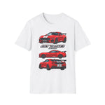 Red 2025 GT350 Muscle Car T-Shirt | Racing Mustang Graphic Tee