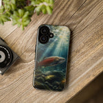 Salmon River Fishing Phone Case, Sunlit Current Cover