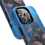 Snapper Reef Phone Case, Sunlit School Ocean Fishing Tough Cover