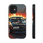 Firebird Trans Am Black Gold Eagle Art Tough Phone Case