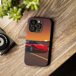 Red C4 ZR-1 King of the Hill Art Tough Phone Case