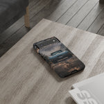 C2 1965 Sting Ray Phone Case, Silver Blue Tough Cover