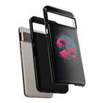 Great Dream Wave Circular Badge Vaporwave Phone Case – Japanese Aesthetic