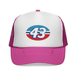 #43 Retro Racing Trucker Cap Hat | Classic Stock Car Style Mesh Snapback