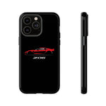 Red C7 Z06 Phone Case for Chevy Sports Car Enthusiasts, Tough Cover