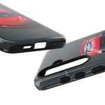 Red C8 Z06 Track Wing Tough Phone Case Cover Gift Art