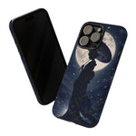 Geisha Parasol Moonlight Art Tough Phone Case