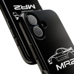 MR2 White Side Silhouette JDM Tough Phone Case Cover Gift