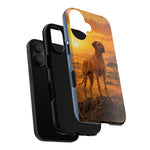 Rhodesian Ridgeback African Savanna Art Tough Phone Case