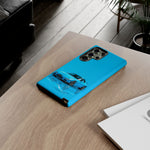 RX-7 Cyan Studio Phone Case Studio Color Match Car Art