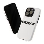 RX-7 Logo Phone Case for JDM Fans, Tough Protective Cover