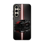 Camaro ZL1 Phone Case, Black Red Racing Stripe Studio Cover, Gift