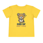 CEO of Nap Time Funny Toddler Boys Girls T-Shirt Baby Shower Gift