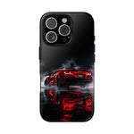 Z06 C8 Phone Case, Red Smoke Studio Reflection Cover