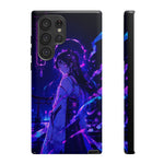 Neon Shrine Maiden phone case | Tough Case, anime vaporwave