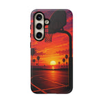 Basketball Court Sunset Phone Case | Tough Phone Case