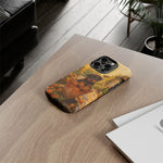 Rottweiler Puppy in Flower Pot Tough Case | Floral Dog Phone Cover