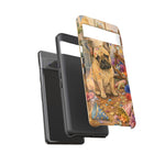 Guilty French Bulldog Phone Case, Confetti Watercolor Cover