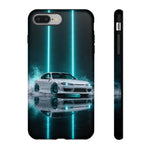 White S15 Silvia Neon Fog Drift Tough Phone Case