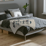 Classic 1954 Skylark Car Blanket | Vintage 1950s Automobile Throw