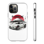 NSX Retro Mount Fuji Illustration JDM phone case | Tough Cover