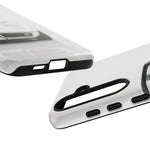 White Corvette Art Phone Case, C3 Stingray Sports Car Tough Cover, Gift