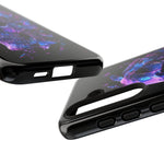 Holographic Skull Phone Case, Shattered Glass Iridescent Cover