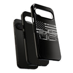 F150 Truck Phone Case American Flag Pickup Tough Cover Gift Art