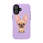 French Bulldog Bat Ears Kawaii Pet Dog Art Tough Phone Case