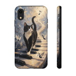 Piano Cat walking on keys Tough Case | Phone cover, musical cat art