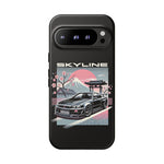 R34 Skyline GT-R Sakura Mountain JDM Tough Phone Case Gift