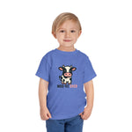 Moo-ve Over Retro Cow Cute Toddler Boys Girls T-Shirt Baby Gift