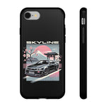 R34 Skyline GT-R Sakura Mountain JDM Tough Phone Case Gift