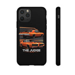 1969 GTO Judge Orange Muscle Car Tough Phone Case Cover Gift